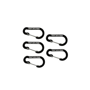 Carabiner (Set of 5) - Black
