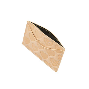 Leather Card Case - Beige