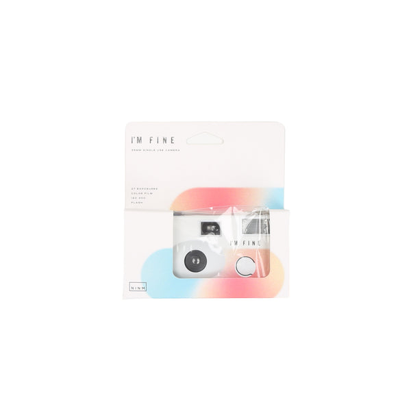 I'm Fine Single Use Camera - Aura