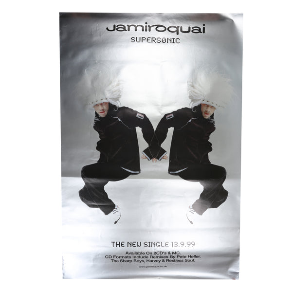 90s デッドストック jamiroquai 大判ポスター 97年製 1997 Jamiroquai Poster – Supply Store