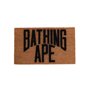 Bathing Ape Logo Doormat - Brown