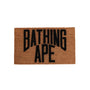 Bathing Ape Logo Doormat - Brown