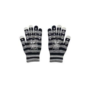 Ultrahappy Star Gloves - Black