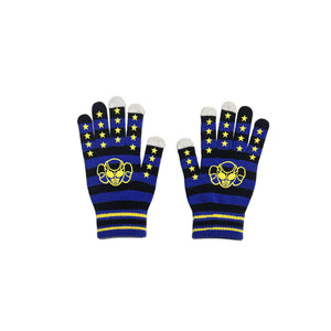 Ultrahappy Star Gloves - Blue