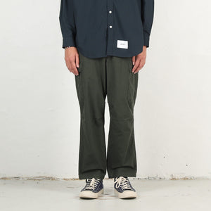 MILT9601 Cotton Ripstop Trousers - Olive