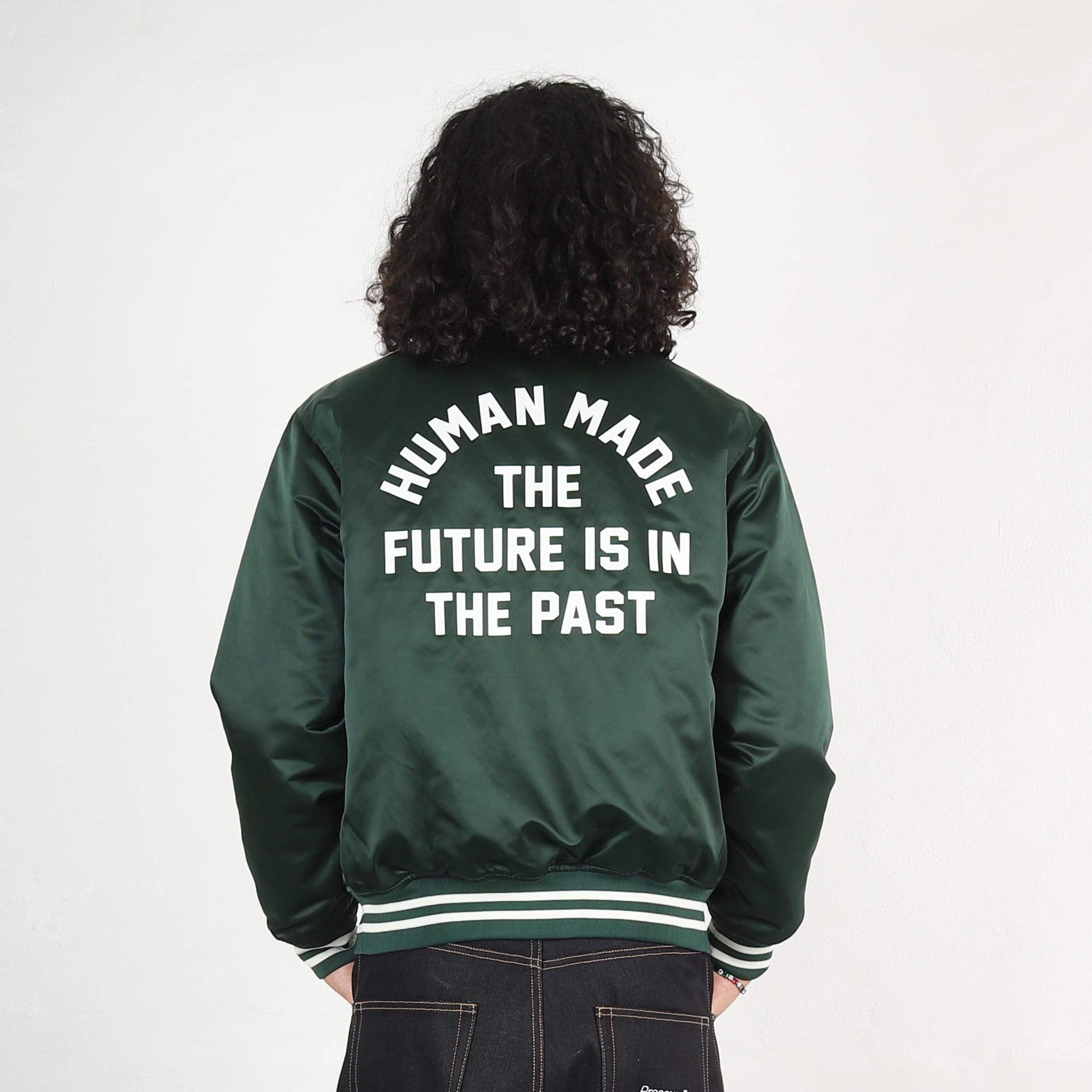 ジャケット・アウター Freemasonry Nylon Stadium Jacket Nylon Stadium Jacket - Green – Supply Store