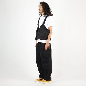 Polyester Nylon Oxford Vest - Black