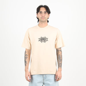Sunburst SS T-Shirt - Beige