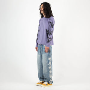 Nans Garden LS T-Shirt - Purple