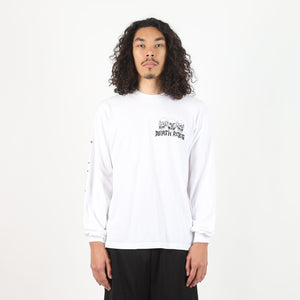 Axe Grinder LS T-Shirt - White