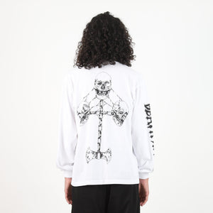 Axe Grinder LS T-Shirt - White