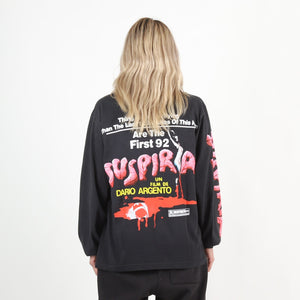 Suspiria Only Thing More Terrifying LS - Black