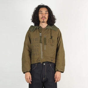 Hooded Blouson - Olive Drab