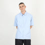 SS Button Up Shirt Baggy - Blue