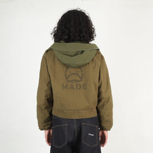 Hooded Blouson - Olive Drab
