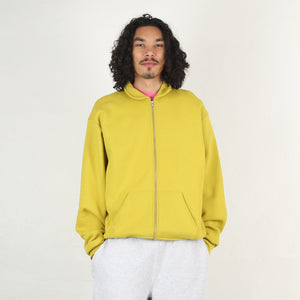 Collar Zip Up - Moss