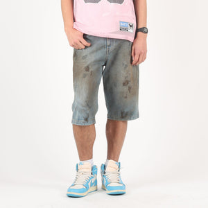 Ol' Dirty Painter Shorts - Washed Blue
