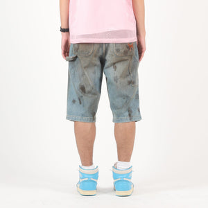 Ol' Dirty Painter Shorts - Washed Blue
