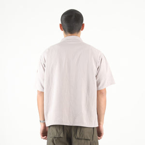 Soft CW SS Open Shirt - Grey