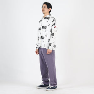 996HK Gauze Shirt - White