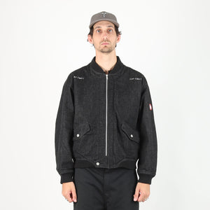 DBL Flap Zip Jacket - Black