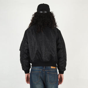 Jacquard MA-1 Jacket - Black