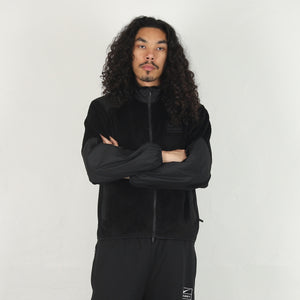 Stüssy x Nike Full Zip Fleece - Black