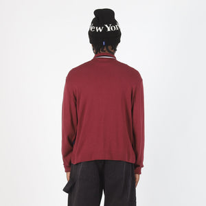 Full Zip Sweater - Merlot