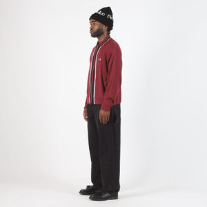 Full Zip Sweater - Merlot