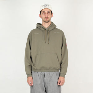 Solid Loose Hoody - Green