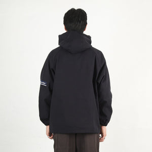 Mole Hooded LS Shirt - Black