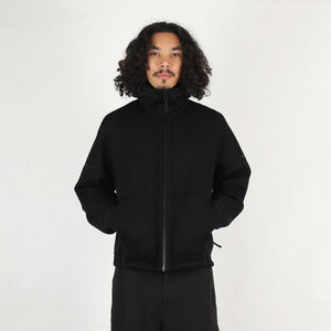 6100031 Zip Up Cardigan - Black