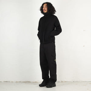 6100031 Zip Up Cardigan - Black