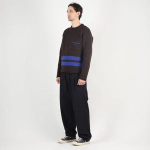 5100029 Crewneck - Mahogany Red