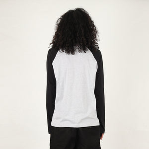 Tibetan Potala Longsleeve - Grey Marl