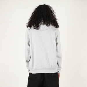Line It Up Hood - Grey Marl