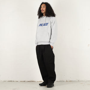 Line It Up Hood - Grey Marl