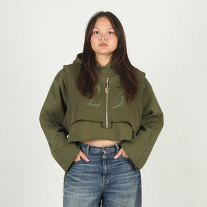 W' Air Jordan x Teyana Taylor Hoodie - Rough Green