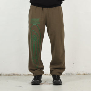 Shooting Star Sweatpant - Dark Green