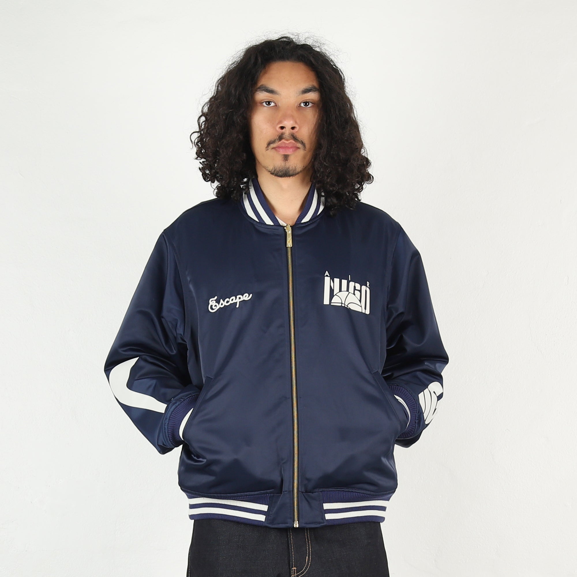NIGO x Nike Coach Jacket - Midnight Navy – Supply Store