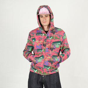 NY Zip Up - Pink