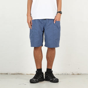Belted C.S Short Nylon Ripstop - Blue