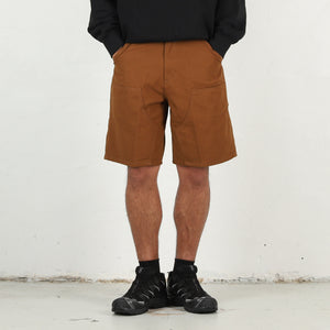 Double Knee Short - Hamilton Brown rinsed