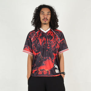Driving Through Nebraska Jersey - Red