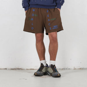 World Peace Shorts - Brown