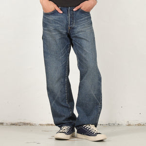 Straight Denim Pants - Indigo