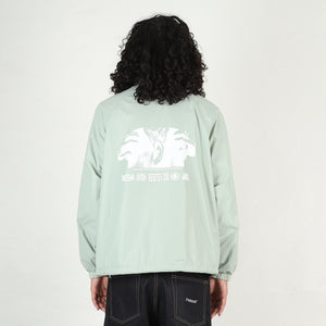 Ed Davis Coach Jacket - Grey Olive