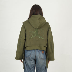 W' Air Jordan x Teyana Taylor Hoodie - Rough Green