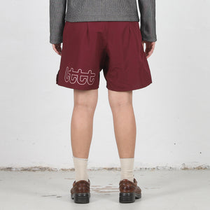 Womens Clover Shorts - Wine