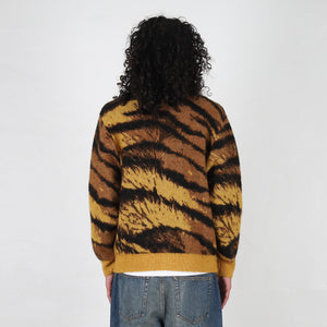 Hairy Tiger Knit Orange
